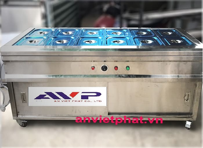 tủ giữ nóng - hâm nóng thức ăn 12 khay 