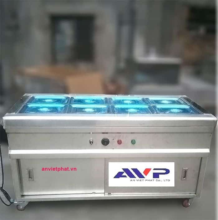 Tủ Giữ Nóng Thức Ăn 8 Khay 1/2